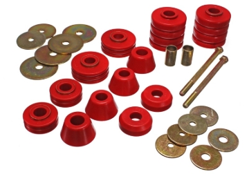 Picture of Energy Suspension ES Body Mounts-Red Bushing Kits - 3.4107R