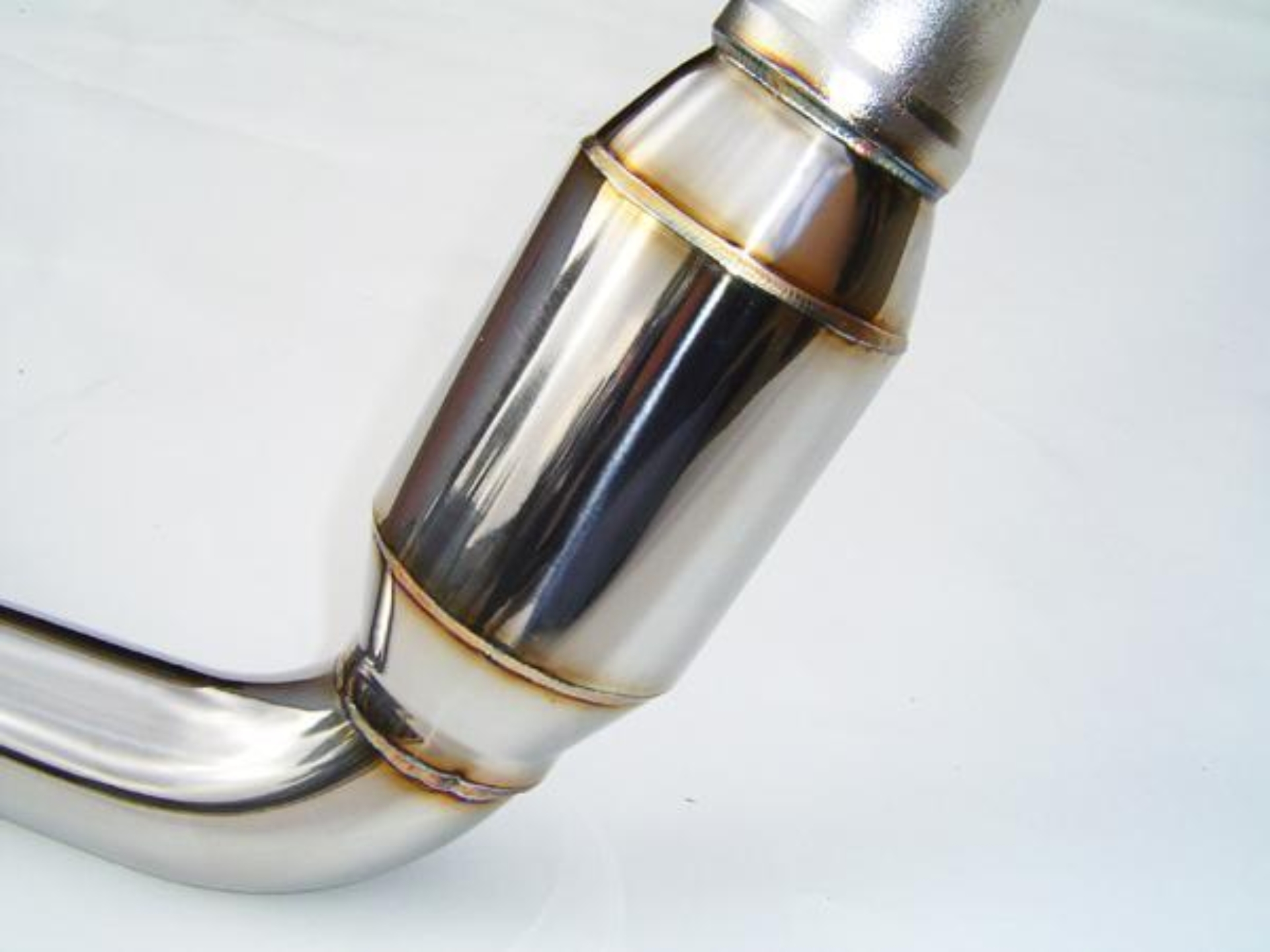 Picture of Invidia 05+ AT LGT Polished Divorced Waste Gate Downpipe with High Flow Cat
