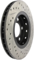Picture of Sport Drilled & Slotted Brake Rotor; Rear Right