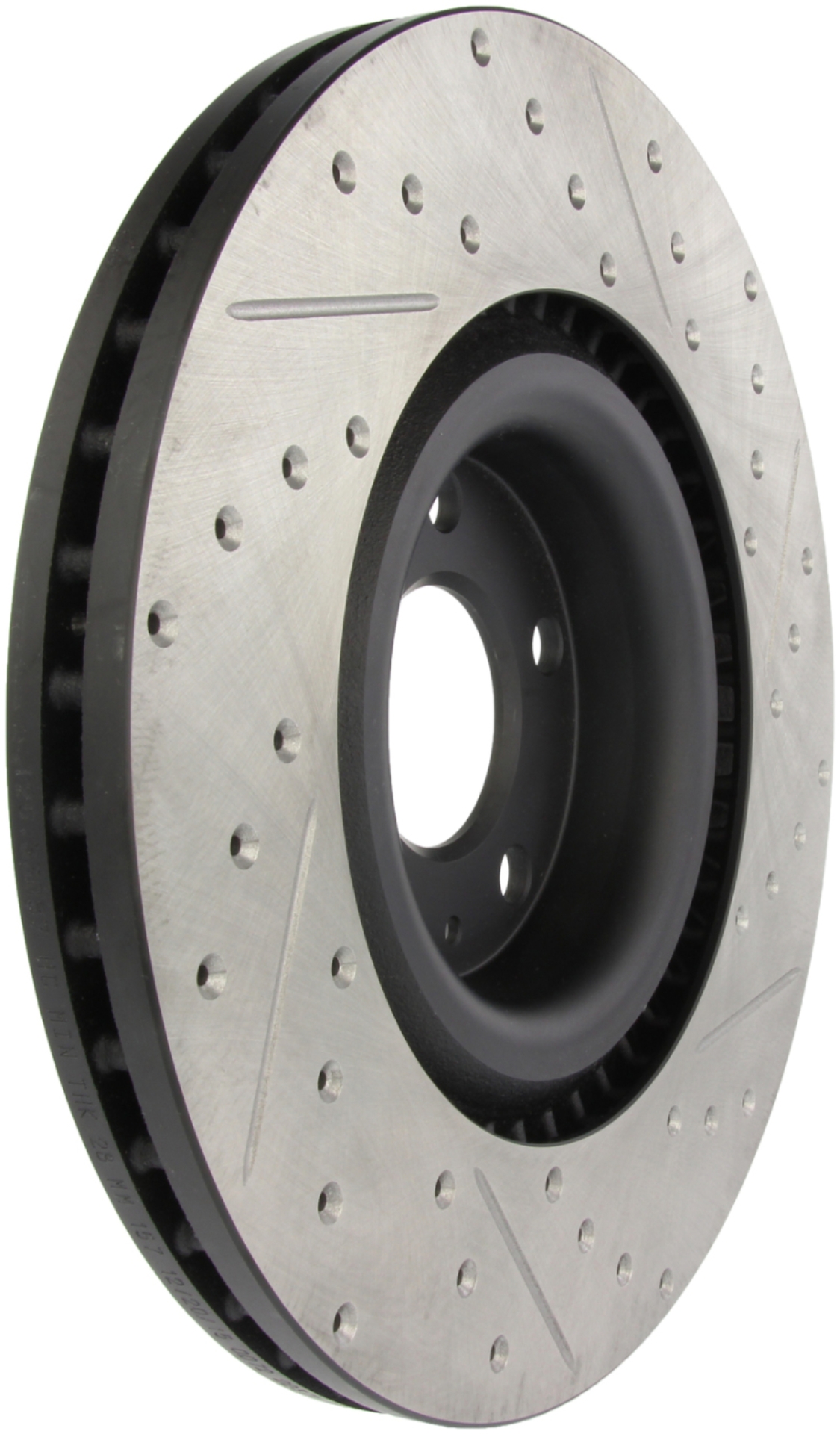 Picture of Sport Drilled & Slotted Brake Rotor; Front Right