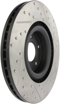 Picture of Sport Drilled & Slotted Brake Rotor; Front Right