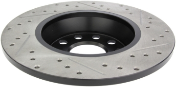 Picture of Sport Drilled & Slotted Brake Rotor; Rear Right