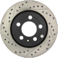 Picture of Sport Drilled & Slotted Brake Rotor; Rear Right