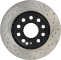 Picture of Sport Drilled & Slotted Brake Rotor; Rear Left
