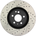 Picture of Sport Drilled & Slotted Brake Rotor; Front Right