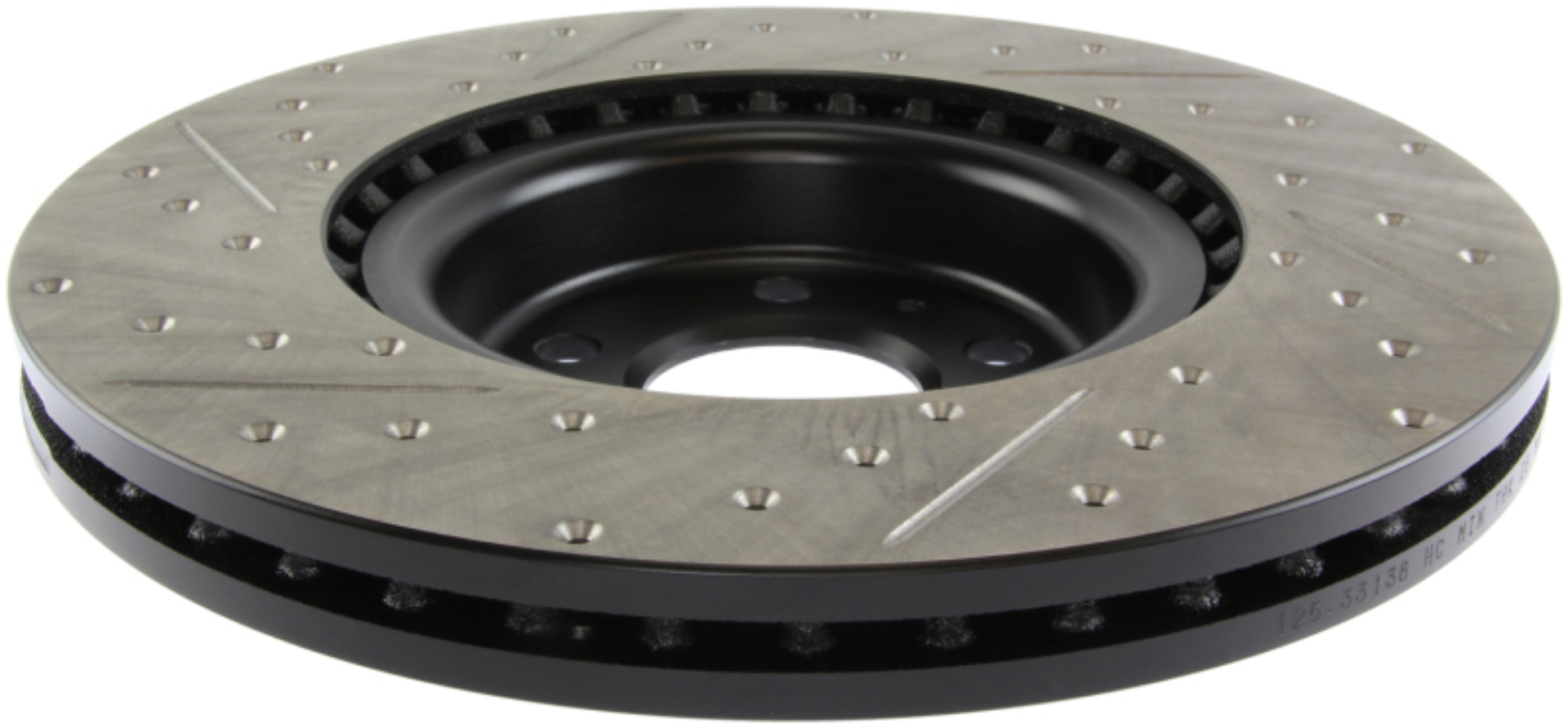 Picture of Sport Drilled & Slotted Brake Rotor; Front Left