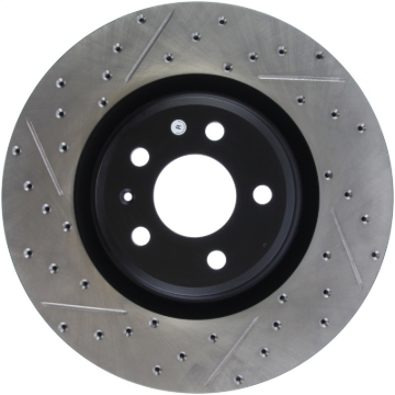 Picture of Sport Drilled & Slotted Brake Rotor; Front Right