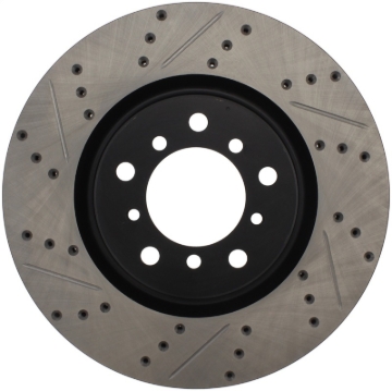 Picture of Sport Drilled & Slotted Brake Rotor; Front Right
