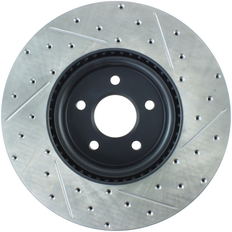 Picture of Sport Drilled & Slotted Brake Rotor; Front Right