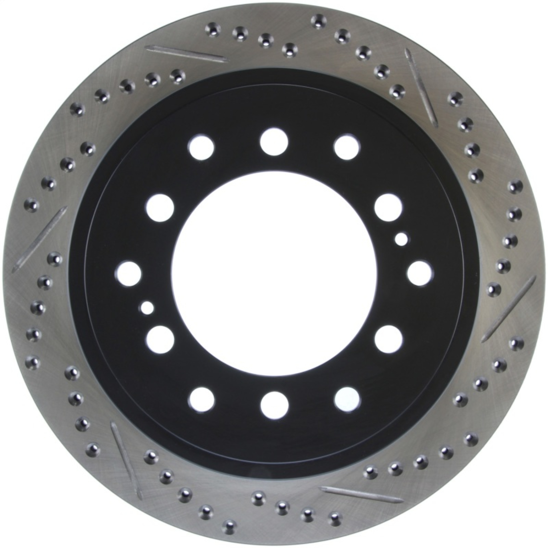 Picture of Sport Drilled & Slotted Brake Rotor; Rear Left