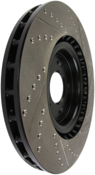 Picture of Sport Drilled & Slotted Brake Rotor; Front Right