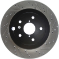 Picture of Sport Drilled & Slotted Brake Rotor; Rear Left