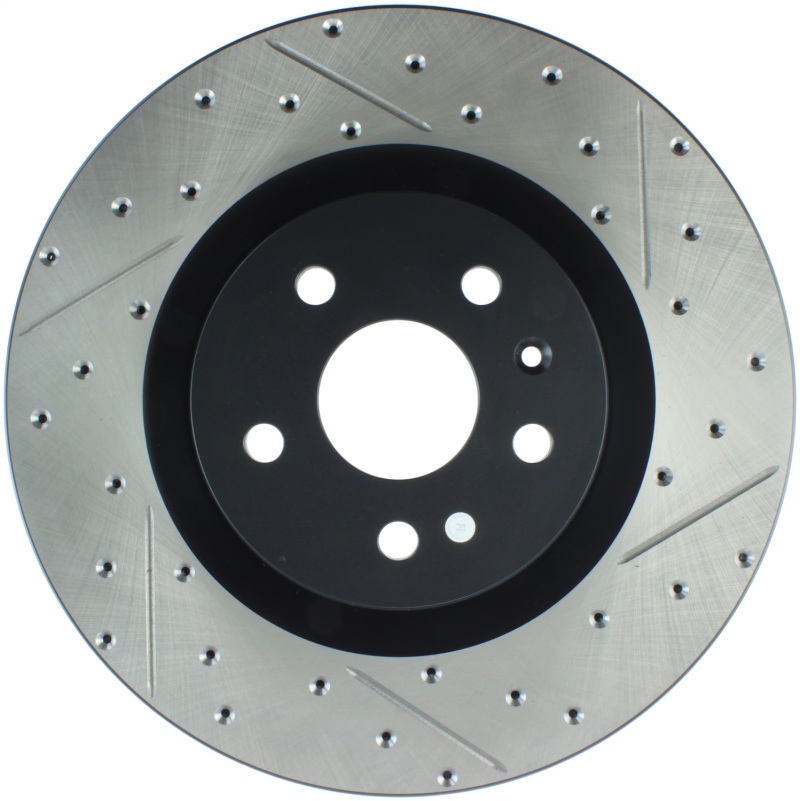 Picture of Sport Drilled & Slotted Brake Rotor; Front Left