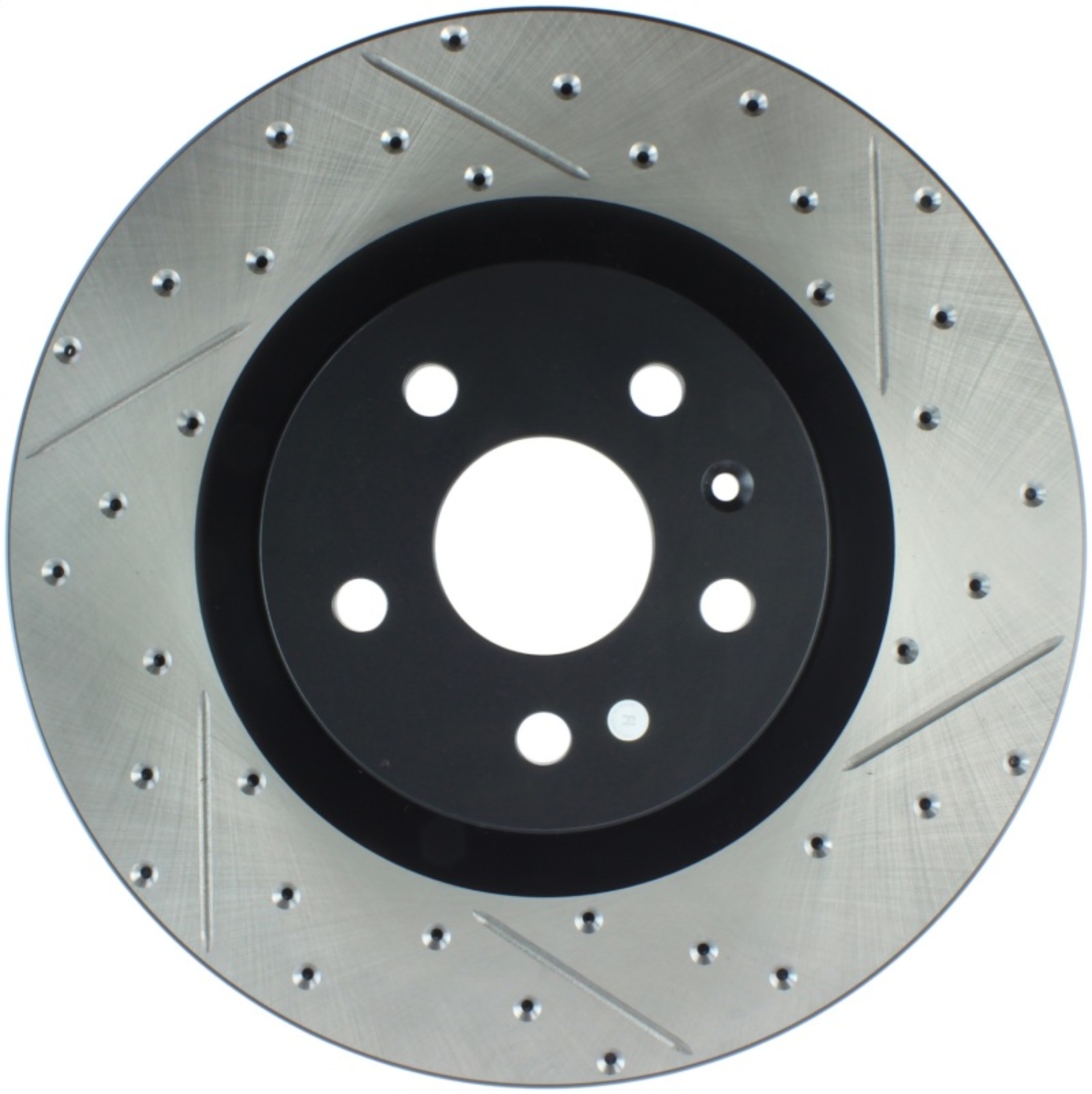 Picture of Sport Drilled & Slotted Brake Rotor; Front Left