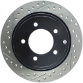 Picture of Sport Drilled & Slotted Brake Rotor; Rear Right