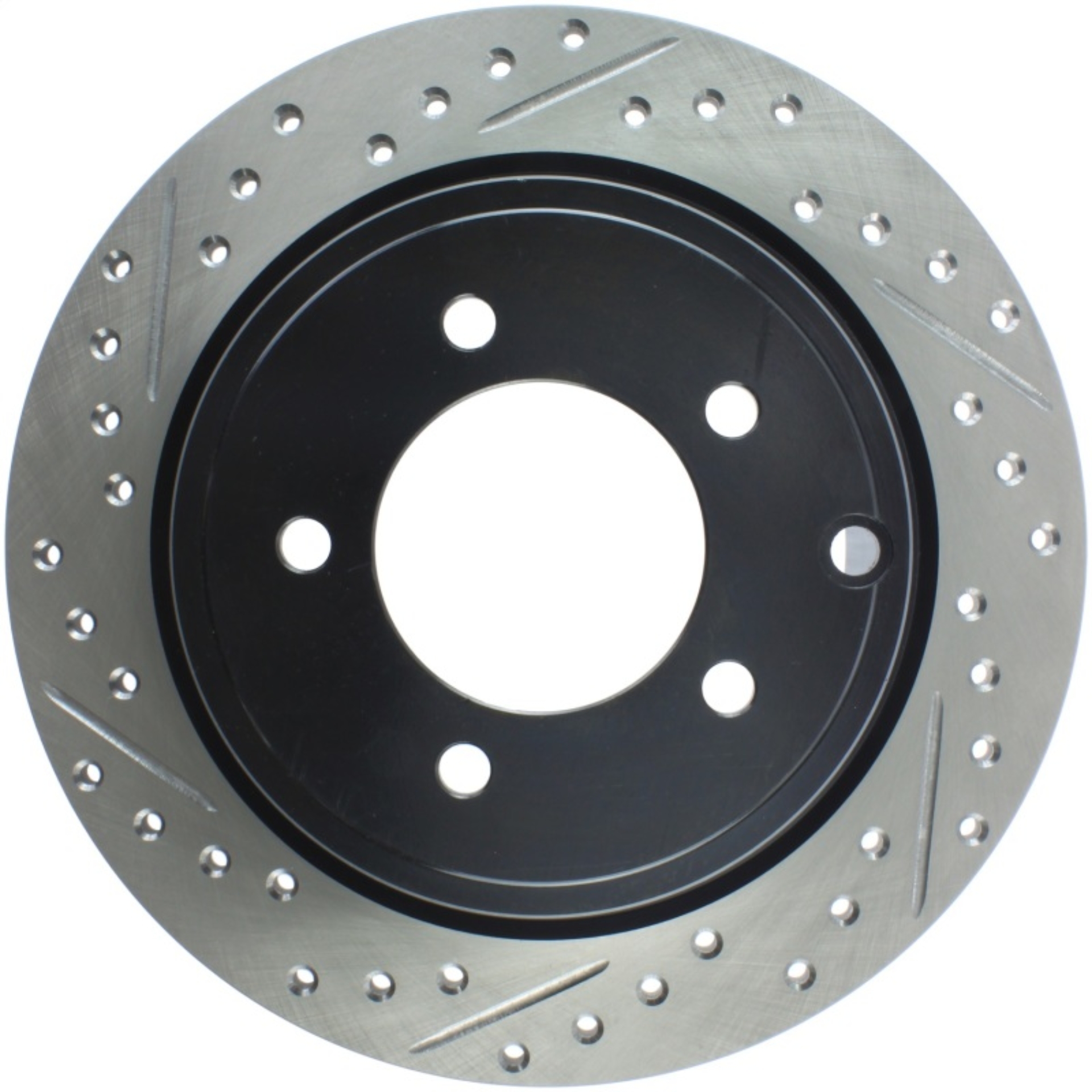 Picture of Sport Drilled & Slotted Brake Rotor; Rear Right