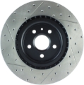 Picture of Sport Drilled & Slotted Brake Rotor; Front Left