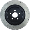 Picture of Sport Drilled & Slotted Brake Rotor; Rear Right