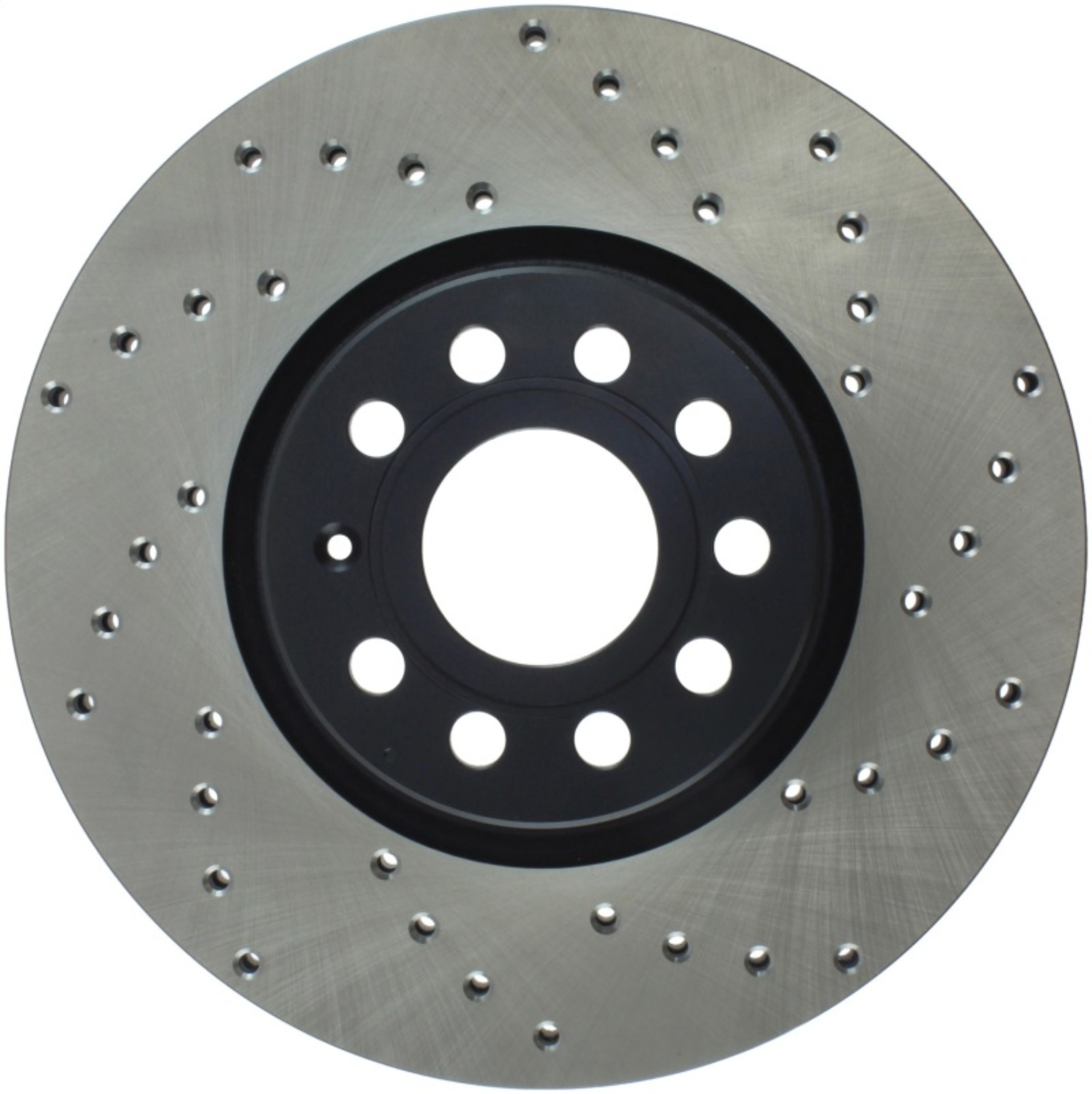 Picture of Sport Cross Drilled Brake Rotor; Front Left