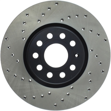 Picture of Sport Cross Drilled Brake Rotor; Front Right