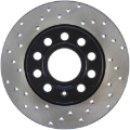 Picture of Sport Cross Drilled Brake Rotor; Rear Right