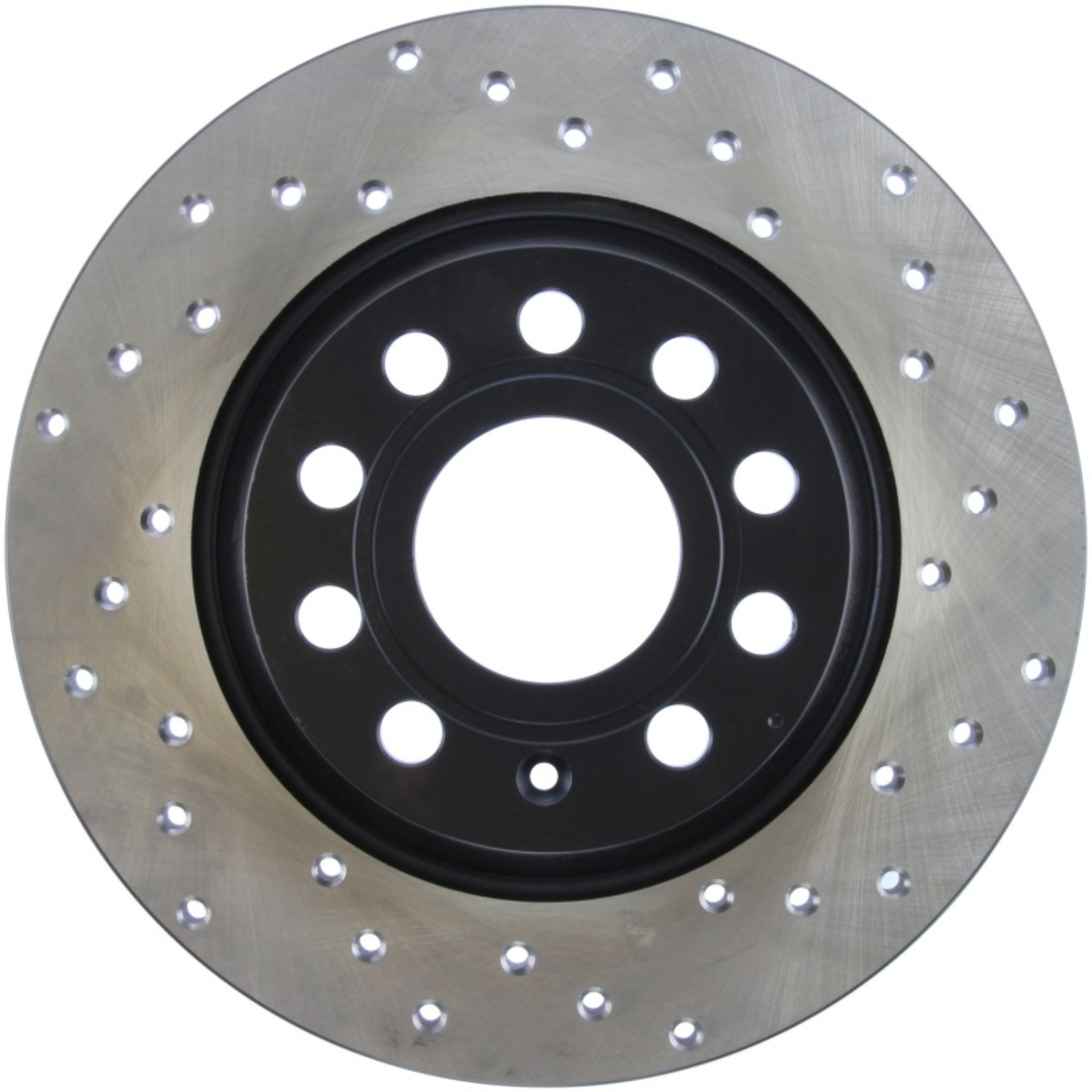 Picture of Sport Cross Drilled Brake Rotor; Rear Left