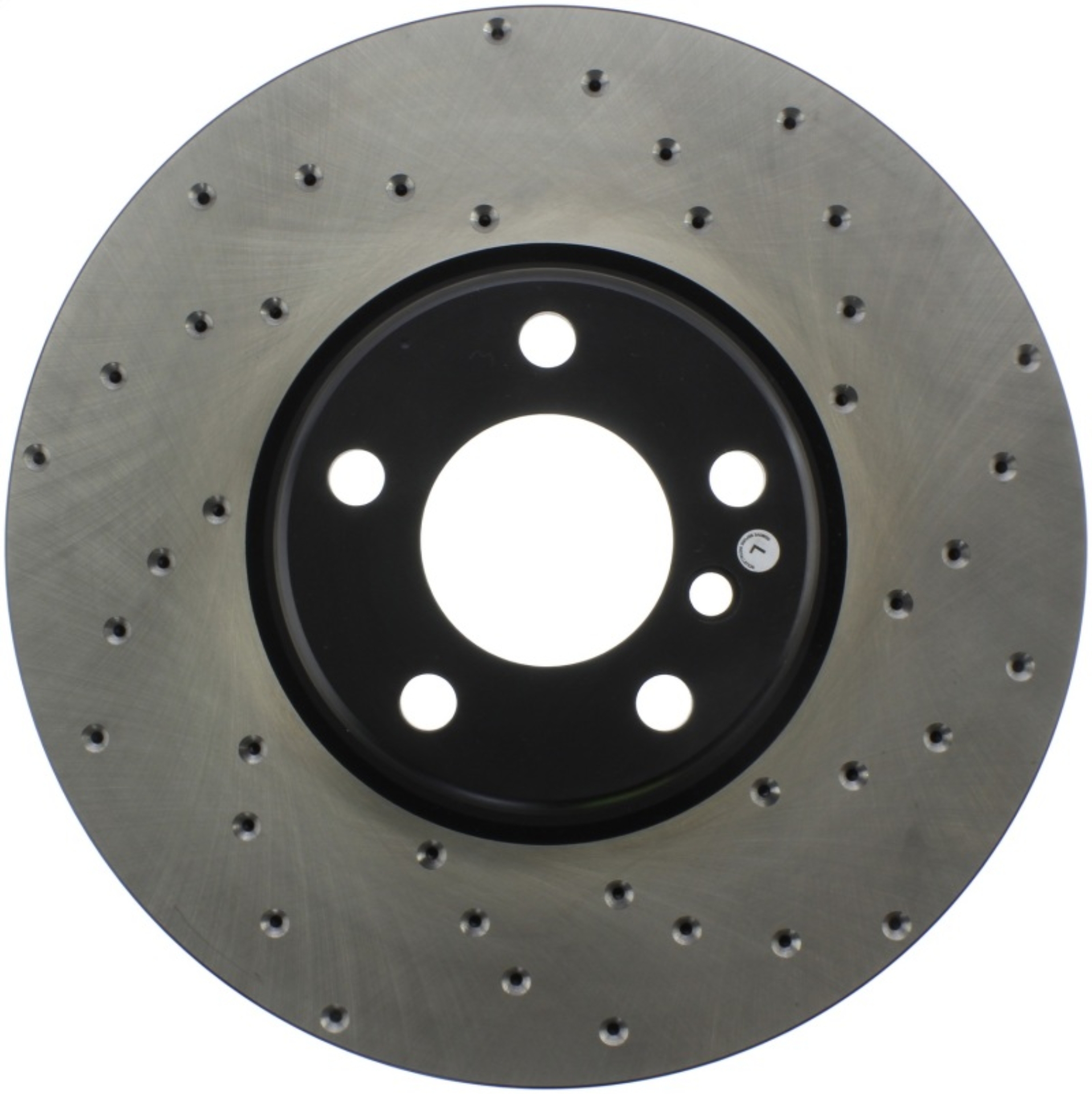 Picture of Sport Cross Drilled Brake Rotor; Front Left