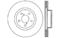 Picture of Sport Cross Drilled Brake Rotor; Front Left