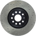 Picture of Sport Cross Drilled Brake Rotor; Front Right