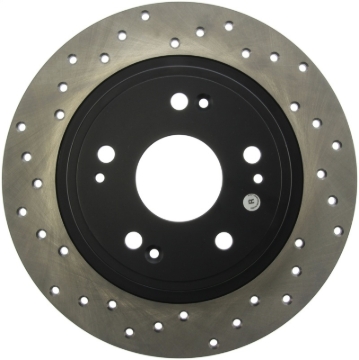 Picture of Sport Cross Drilled Brake Rotor; Rear Right