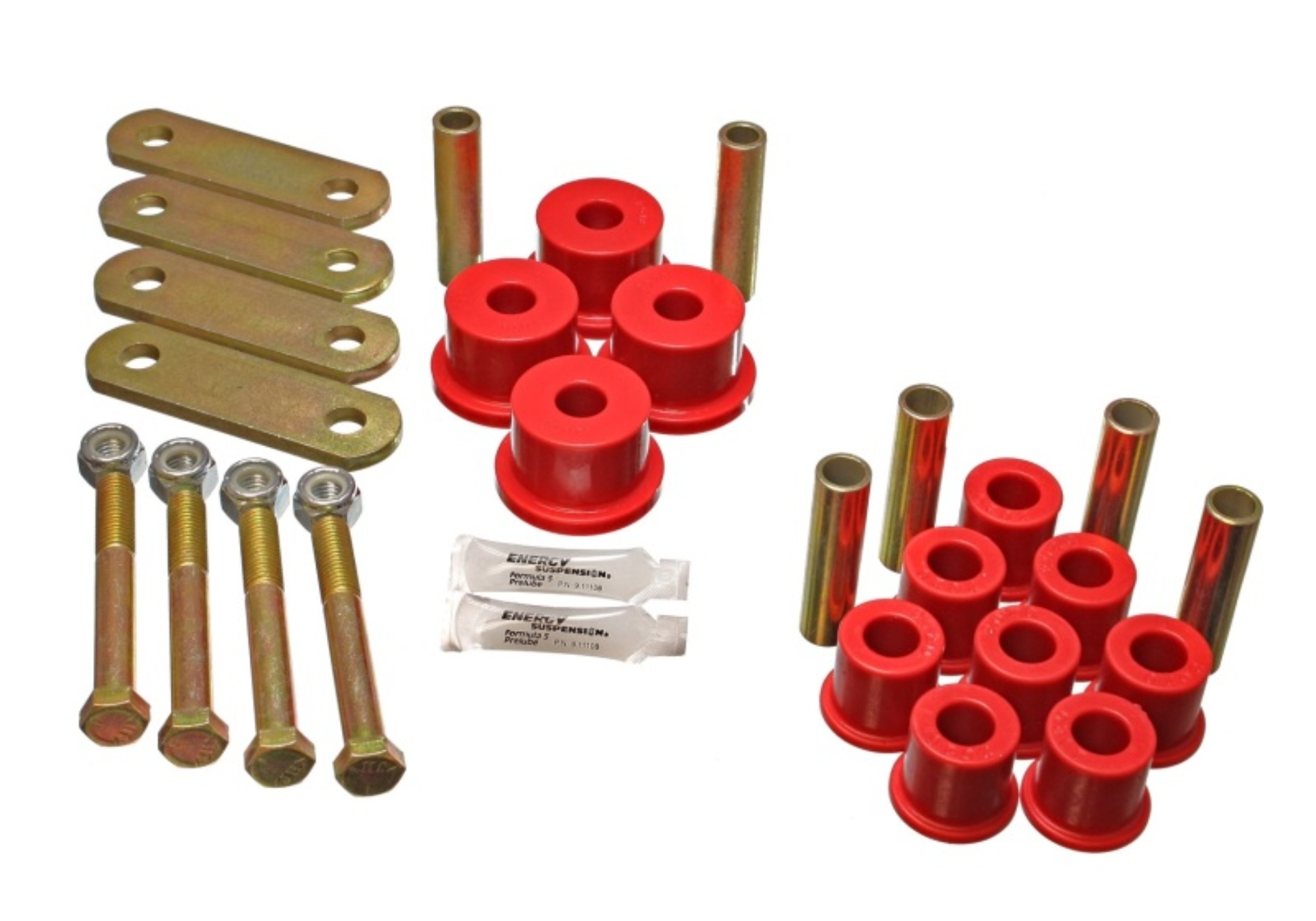Picture of Energy Suspension ES Spring/Shackle Bush-Red Bushing Kits - 4.2135R