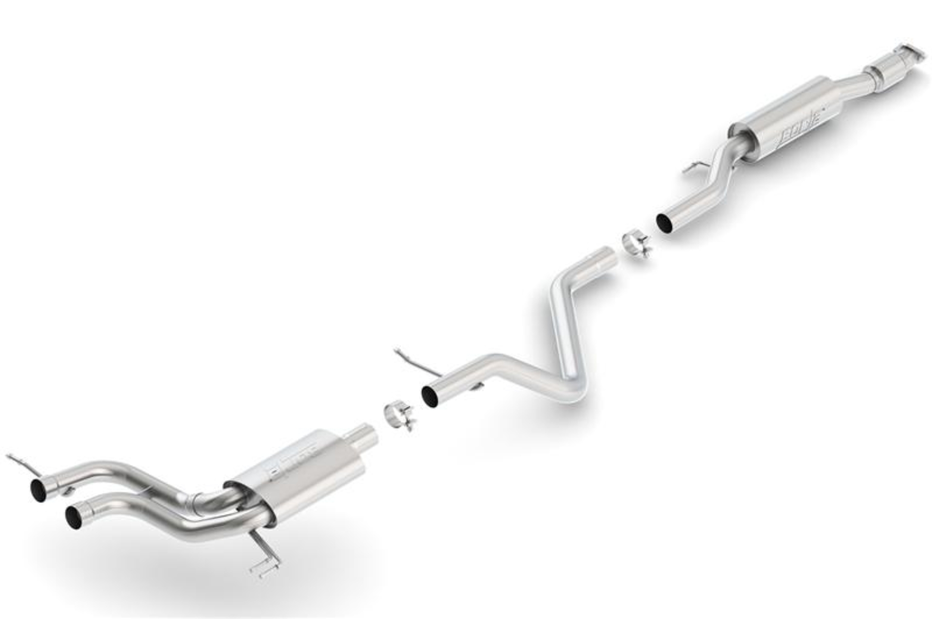 Picture of Borla 13-15 Hyundai Veloster Turbo 1.6L AT/MT FWD 2dr Dual Center Rear Exit Cat-Back Exhaust