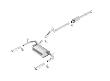 Picture of Borla 12-16 Jeep Wrangler JK 3.6L AT/MT 4Wheel 4dr Truck Single Split Rear Exit Catback Exhaust