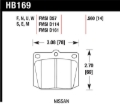 Picture of Hawk Performance HAWK DTC-70 Brake Pad Sets Front - HB169U.560
