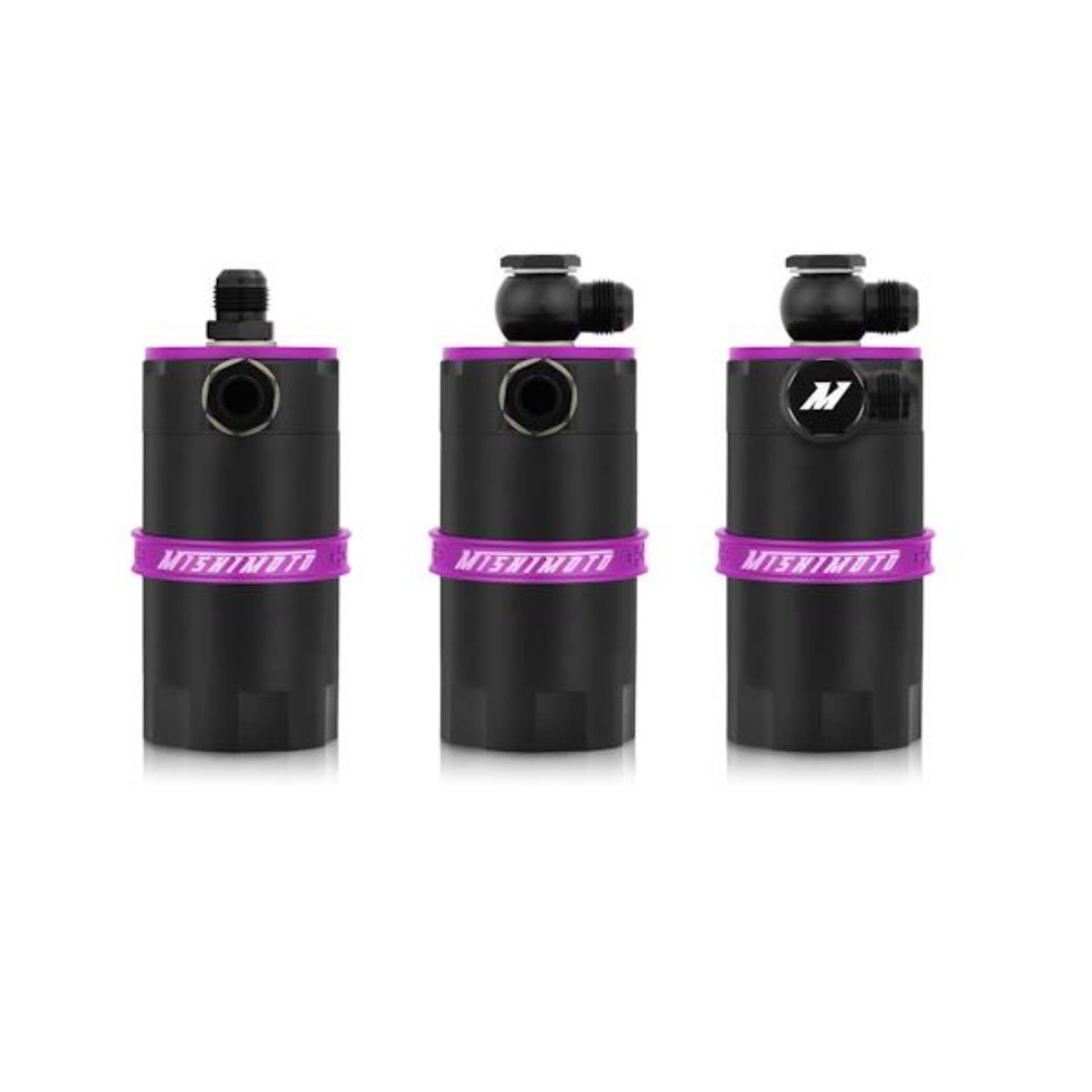 Picture of Mishimoto Universal Baffled Oil Catch Can - Purple