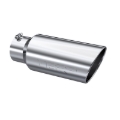 Picture of MBRP Universal Tip 7in O.D. Rolled End 5in inlet 18in length - T304 (SINGLE TIP)