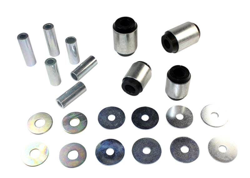 Picture of Whiteline Plus 02-09 Lexus GX470 / 06+ Toyota FJ Cruiser Fr C/A - Lwr Inner Front & Rear Bushing Kit