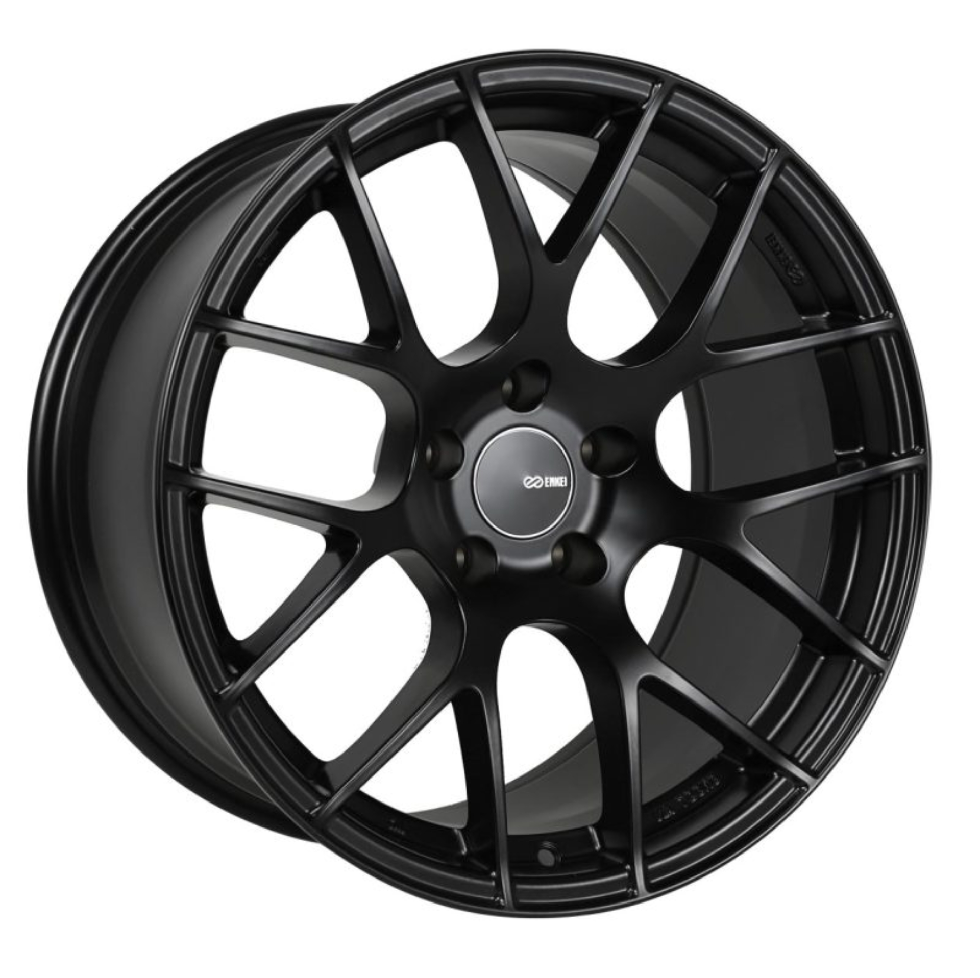 Picture of Enkei Raijin 19x8.5 35mm Offset 5x114.3 Bolt Pattern 72.6 Hub Bore Back Wheel