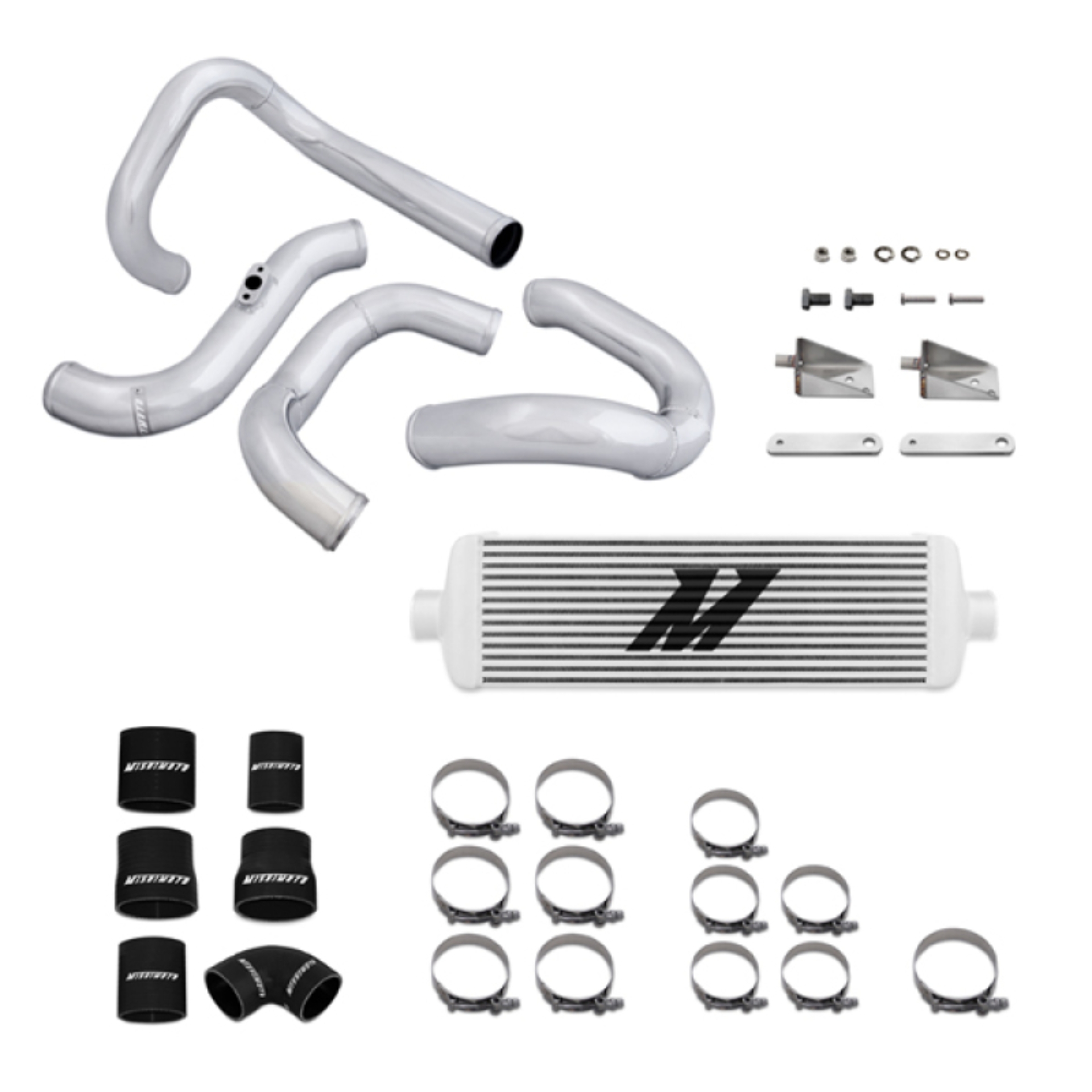 Picture of Mishimoto 10-12 Hyundai Genesis 2.0T Silver Race Intercooler & Piping Kit