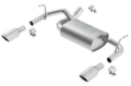 Picture of Borla 12-16 Jeep Wrangler 3.6L AT/MT 4WD Single Split Rr Exit Touring Exhaust (rear section only)