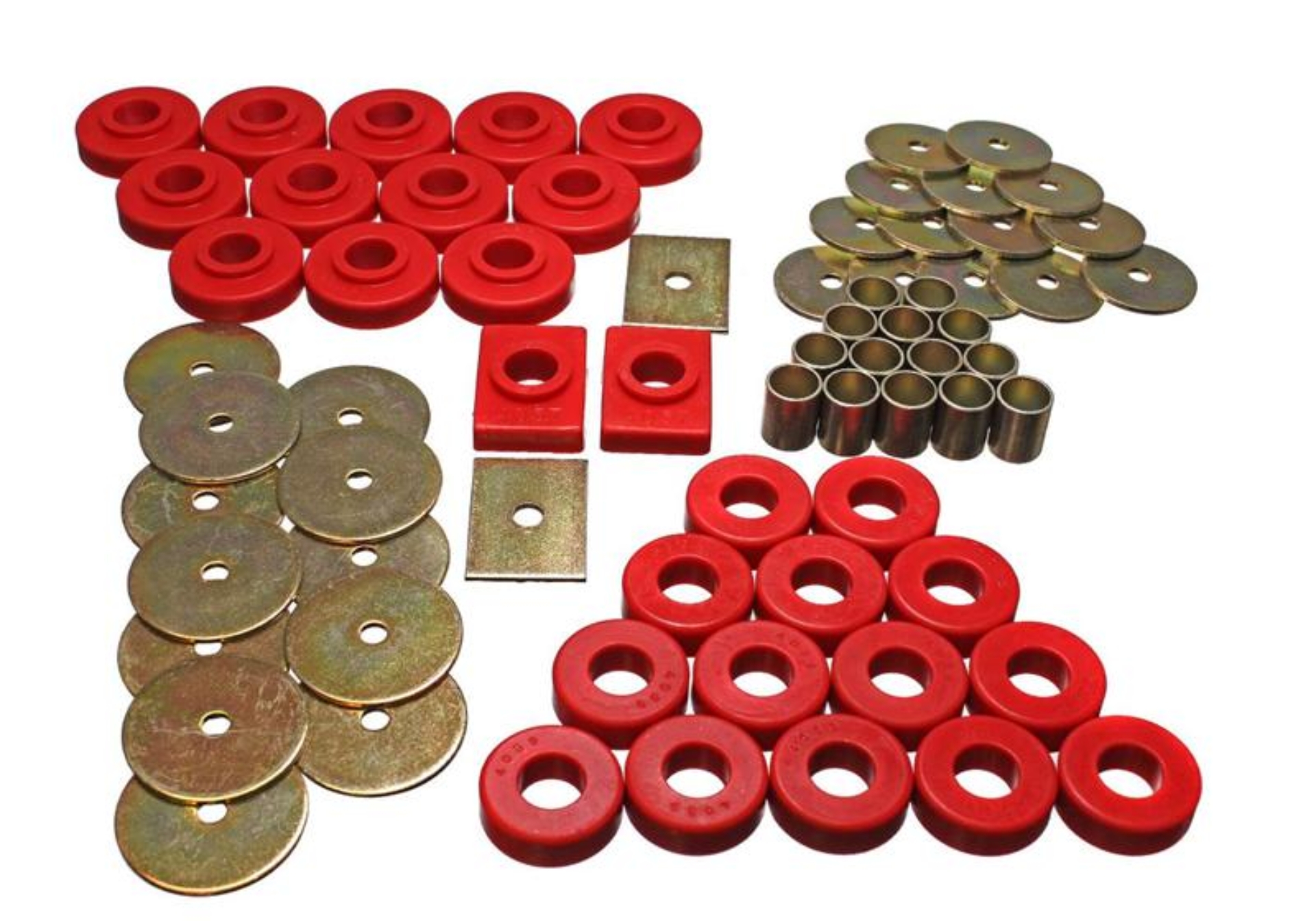 Picture of Energy Suspension ES Body Mounts-Red Bushing Kits - 3.4106R