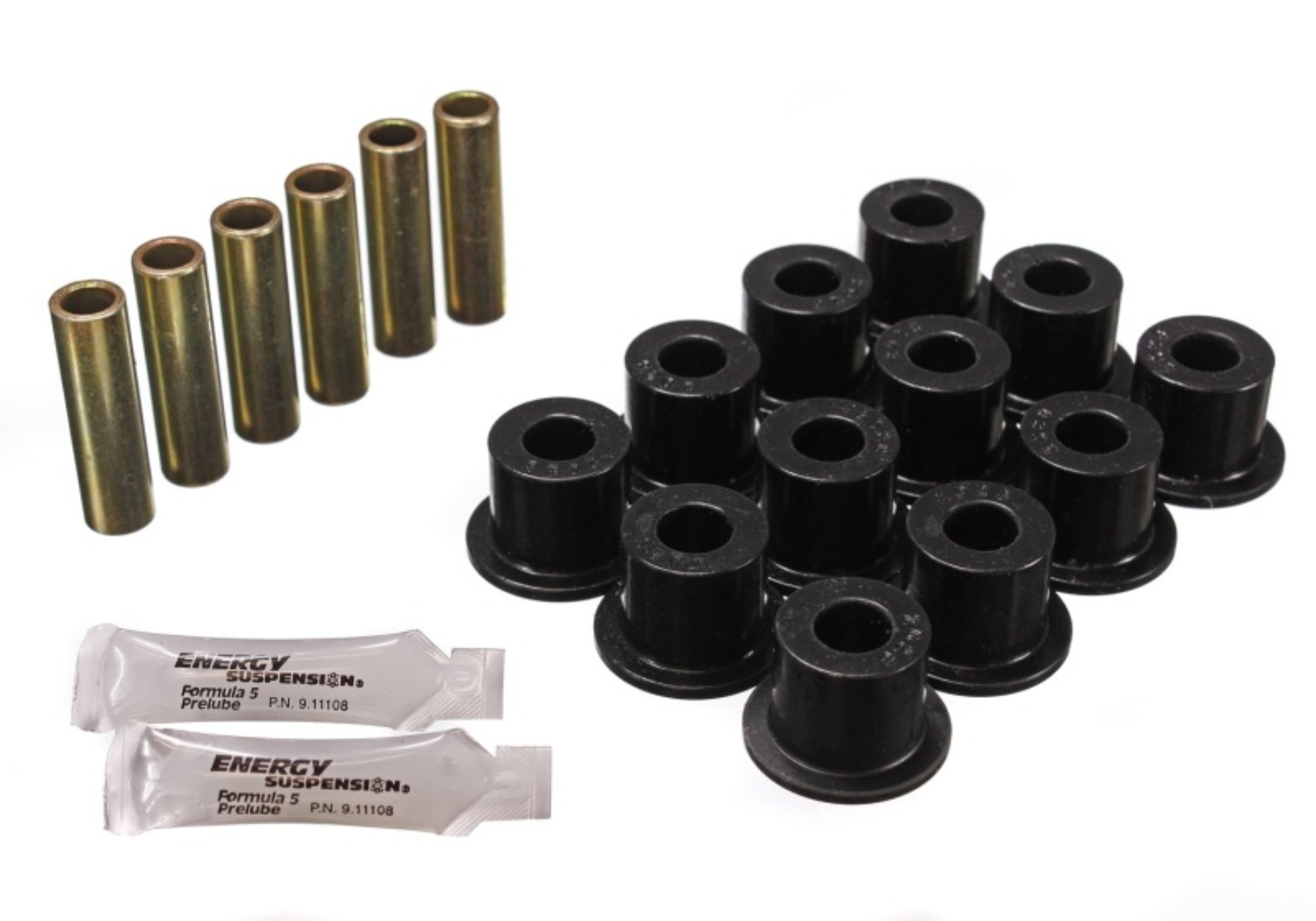 Picture of Energy Suspension ES Spring/Shackle Bush-Black Bushing Kits - 6.2102G