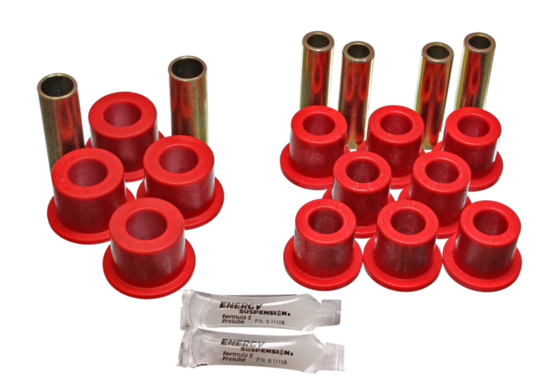 Picture of Energy Suspension ES Spring/Shackle Bush-Red Bushing Kits - 7.2102R