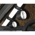 Picture of Autometer 2-1/16in inch Black Roll Pod Gauge Mount for 1 5/8 inch Roll Cage