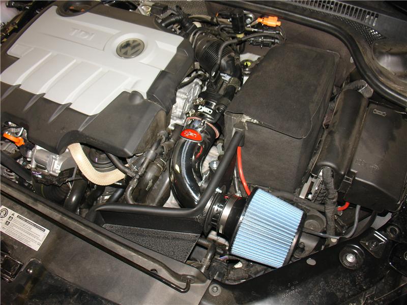 Picture of Injen 10-14 VW Golf 2.0L Turbo Diesel Polished Tuned Air Intake w/ MR Tech&Super Filter