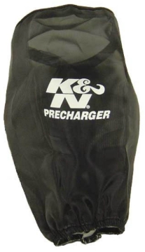 Picture of K&N PreCharger Air Filter Wrap Round Straight Black 3.625in ID x 9in H