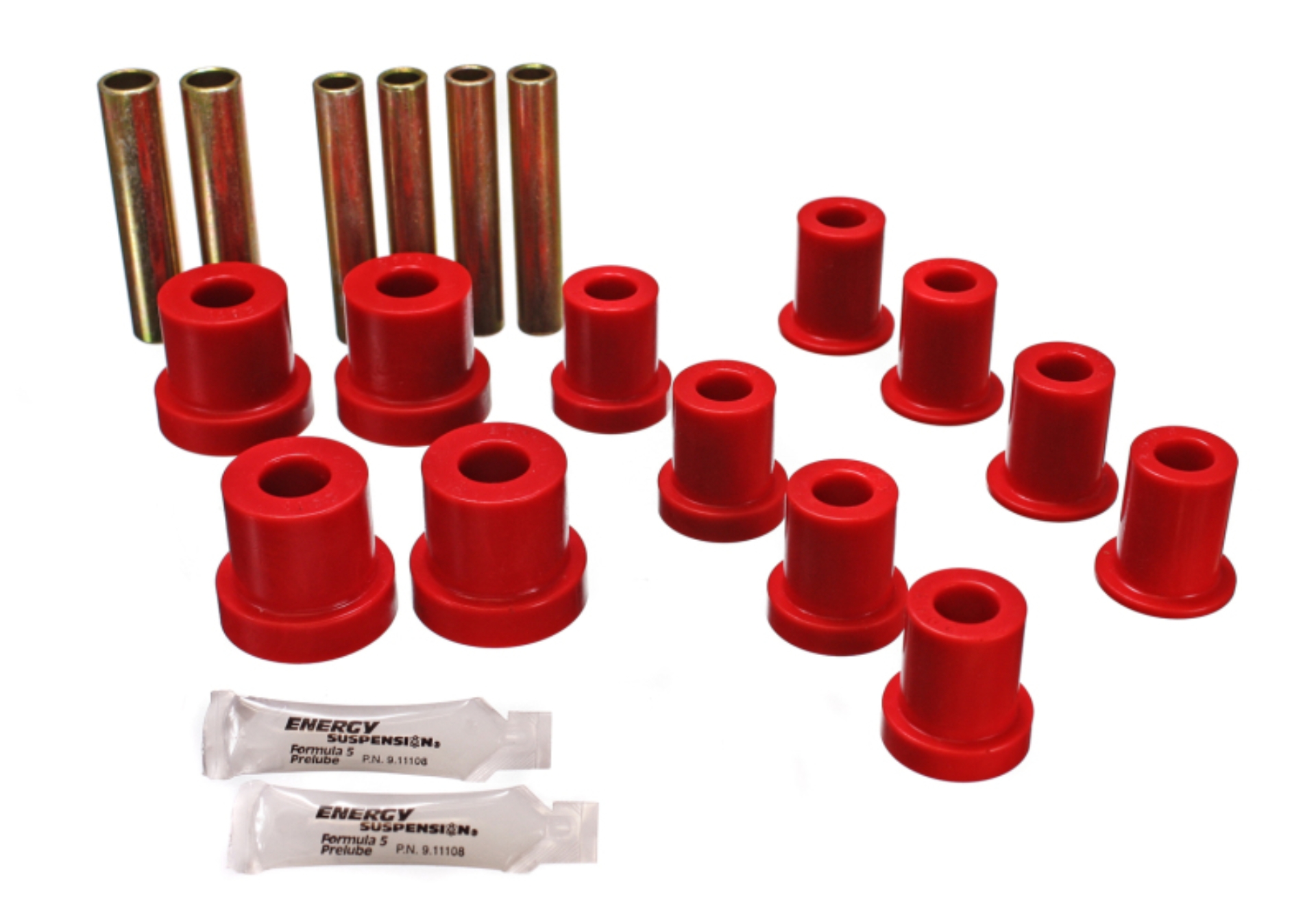 Picture of Energy Suspension ES Spring/Shackle Bush-Red Bushing Kits - 3.2112R