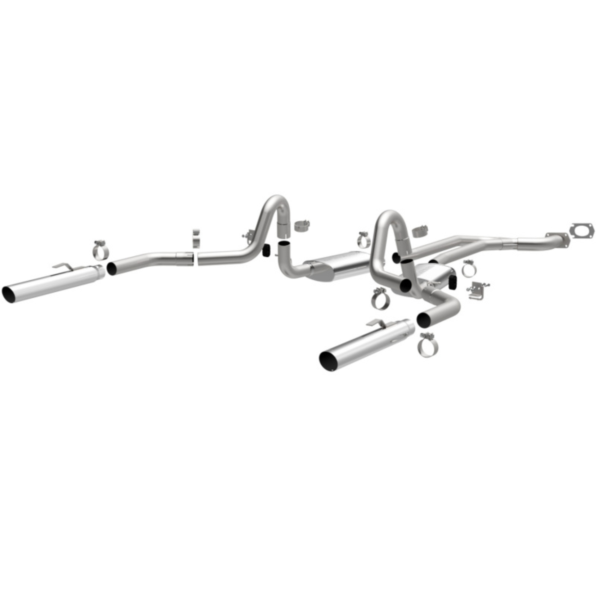 Picture of 15147-Street Cat-Back Exhaust System Chevrolet