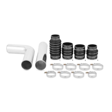 Picture of Mishimoto 03-07 Dodge 5.9L Cummins Intercooler Kit w/ Pipes (Silver)