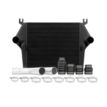 Picture of Mishimoto 03-07 Dodge 5.9L Cummins Intercooler Kit w/ Pipes (Black)